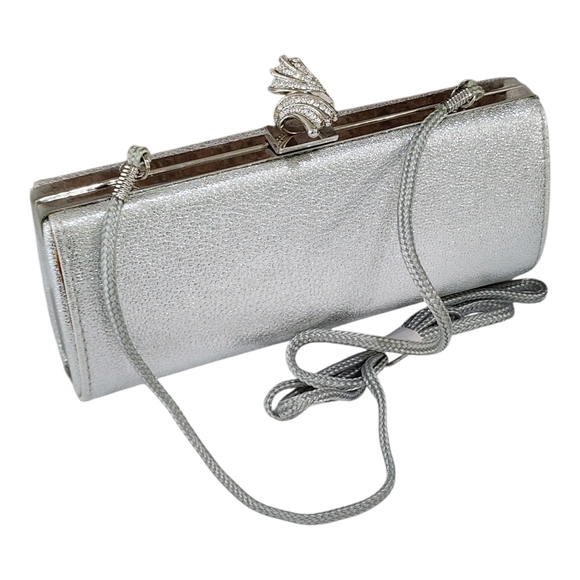 Clutch Bags Elegant Black Multicolor with Gold Detail Bundle Of Six - Picture 14 of 17